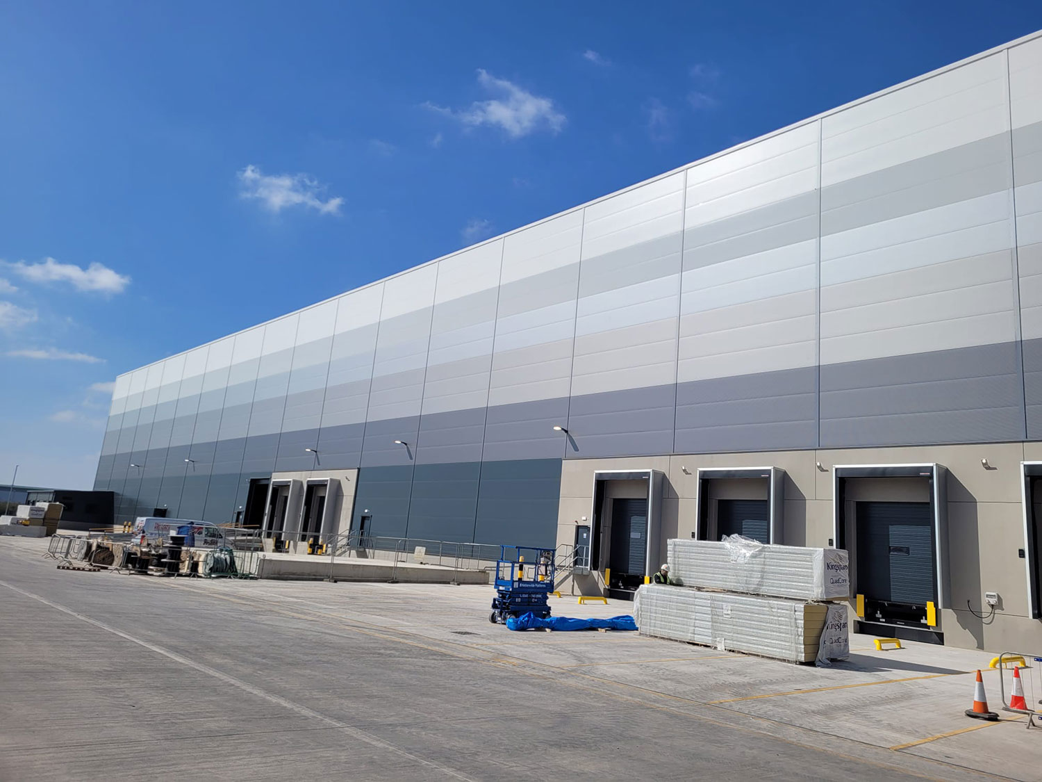 Outside view of the unit we worked on for the plot 9 derby project.